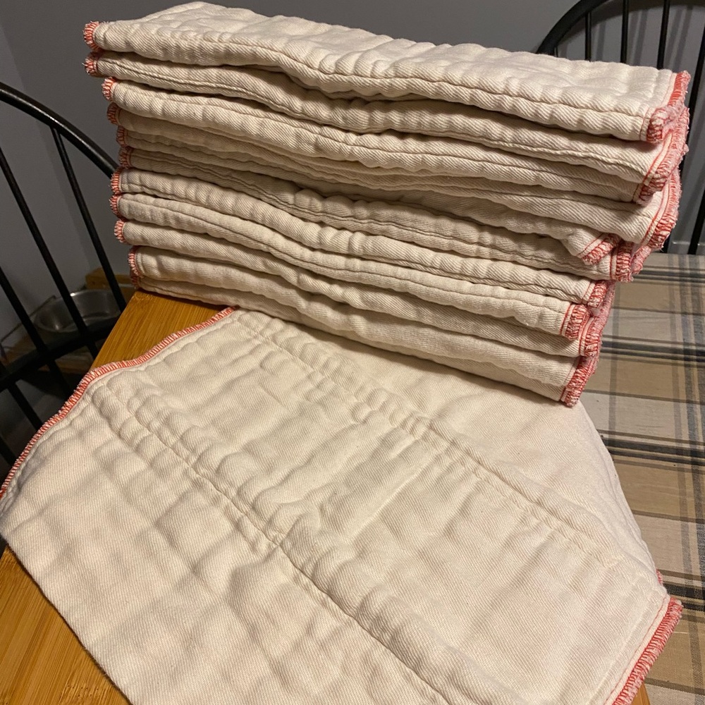 Indian cotton prefolds